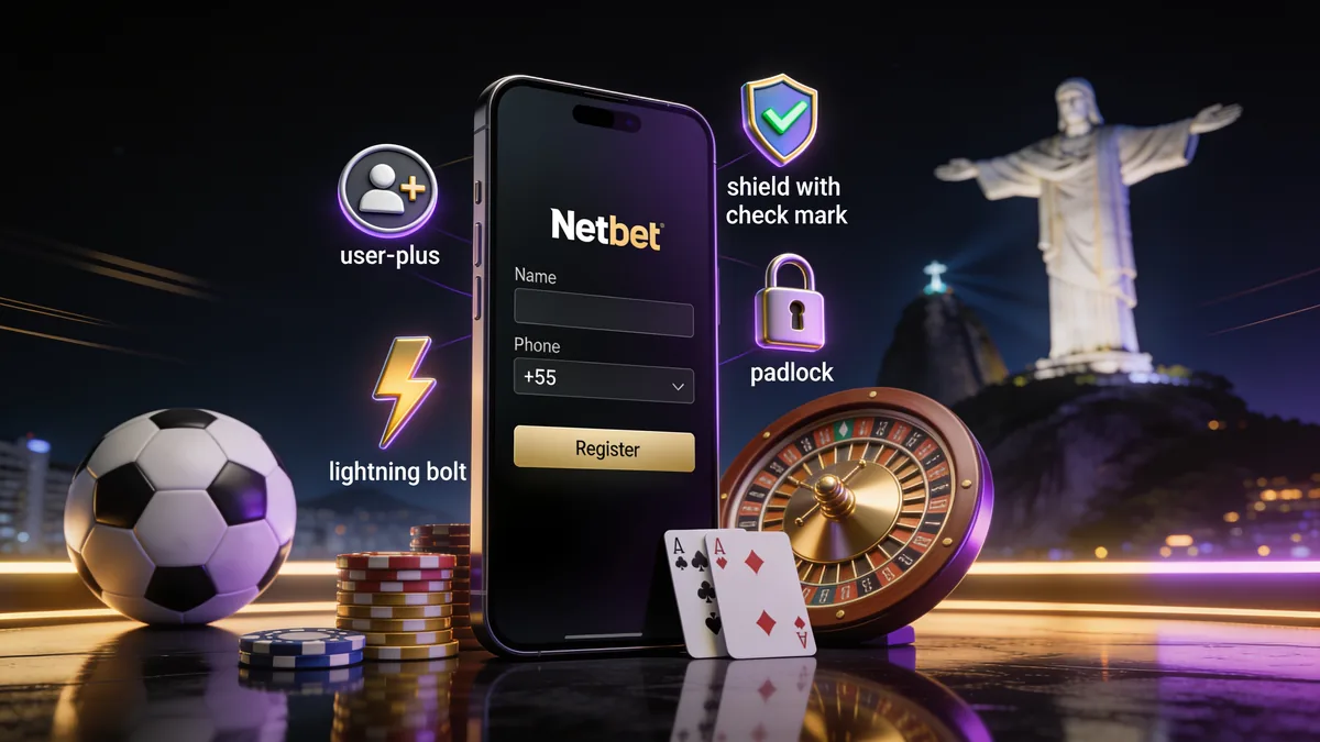 Como se Cadastrar na NetBet — netbet no Brasil